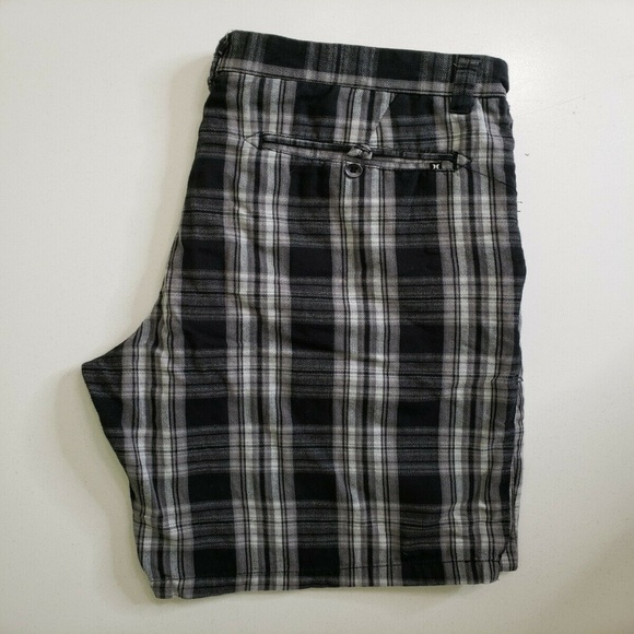 JOHN PAISLEY EXPLOSION BLACK MENS FLAT FRONT SHORT